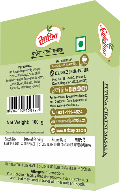 Pudina Chatni Masala