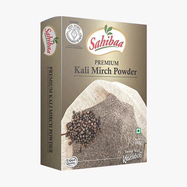 Kali Mirch Powder (Black Pepper Powder) – Sahiba Masale | Authentic ...